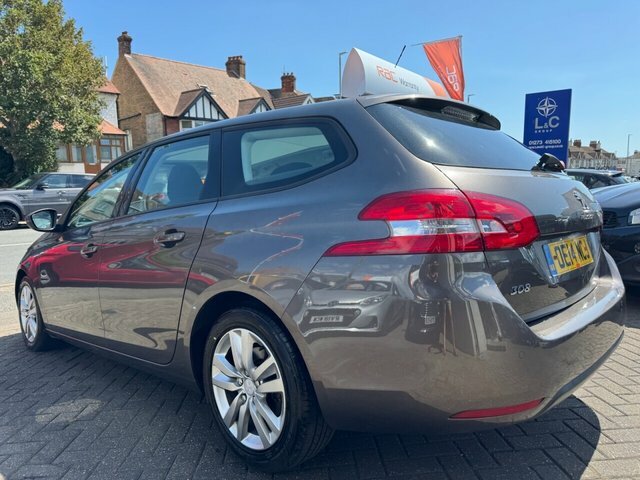 Peugeot 308 SW 1.6 E-hdi Active Estate Full Main Dealer Se Grey #6
