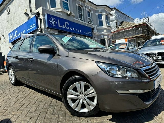 Peugeot 308 SW 1.6 E-hdi Active Estate Full Main Dealer Se Grey
