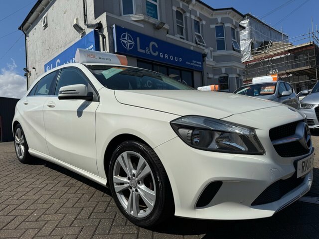 Mercedes-Benz A Class 1.6 A180 Sport Hatchback Euro 6 White #3