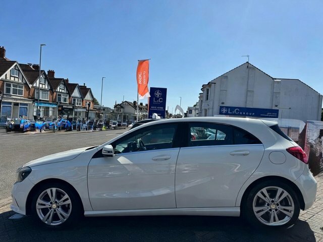 Mercedes-Benz A Class 1.6 A180 Sport Hatchback Euro 6 White #6