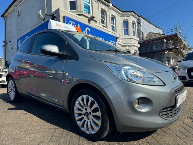 Ford KA 1.2 Zetec Hatchback Euro 6 S S Silver #3