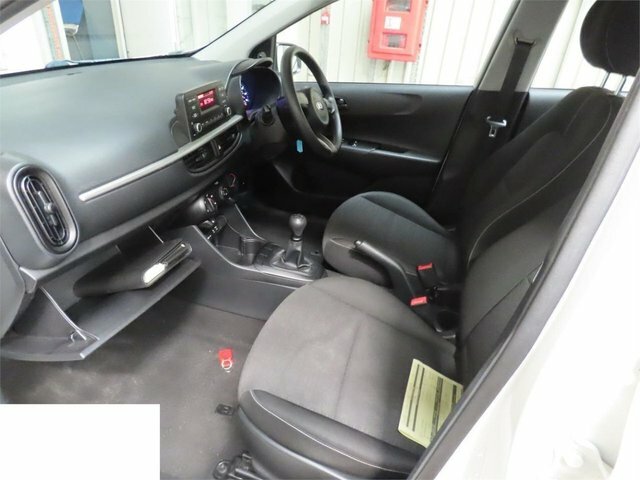 Kia Picanto 1 Hatchback White #2