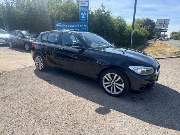 BMW 1 Series 2.0 118D Sport Euro 6 Ss WO65RWE Black #5