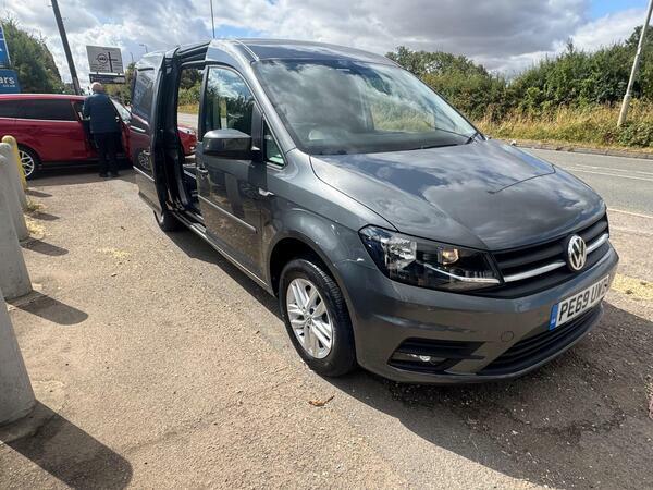 Volkswagen Caddy Maxi 2.0 Tdi C20 Highline Dsg Lwb Euro 6 Ss 6Dr Grey