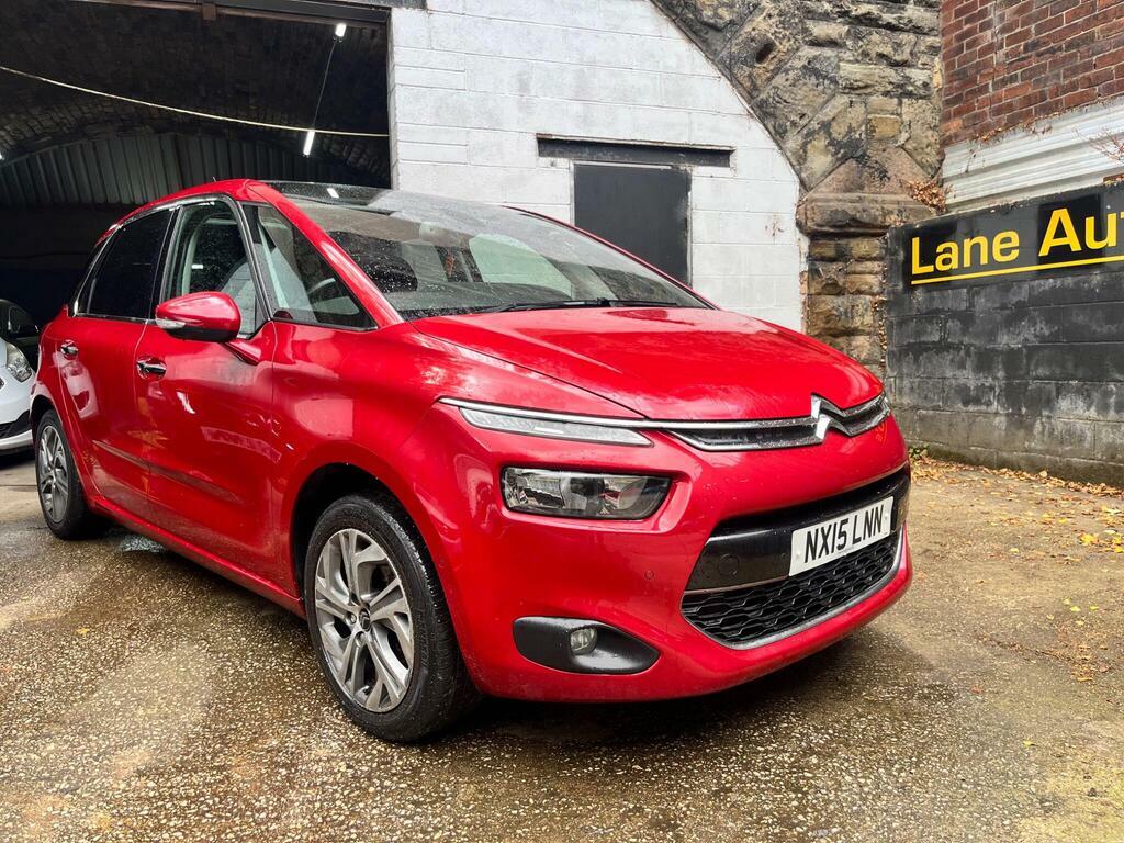 Citroen C4 Picasso 1.6 E-hdi Exclusive Euro 5 S S Red #2