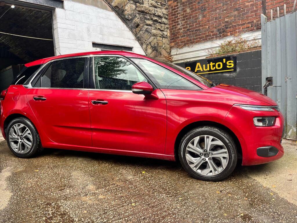 Citroen C4 Picasso 1.6 E-hdi Exclusive Euro 5 S S Red #6