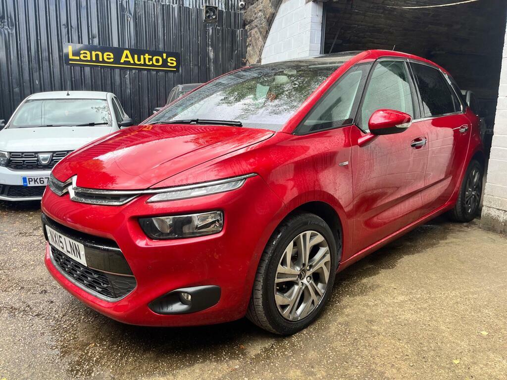 Citroen C4 Picasso 1.6 E-hdi Exclusive Euro 5 S S Red #3
