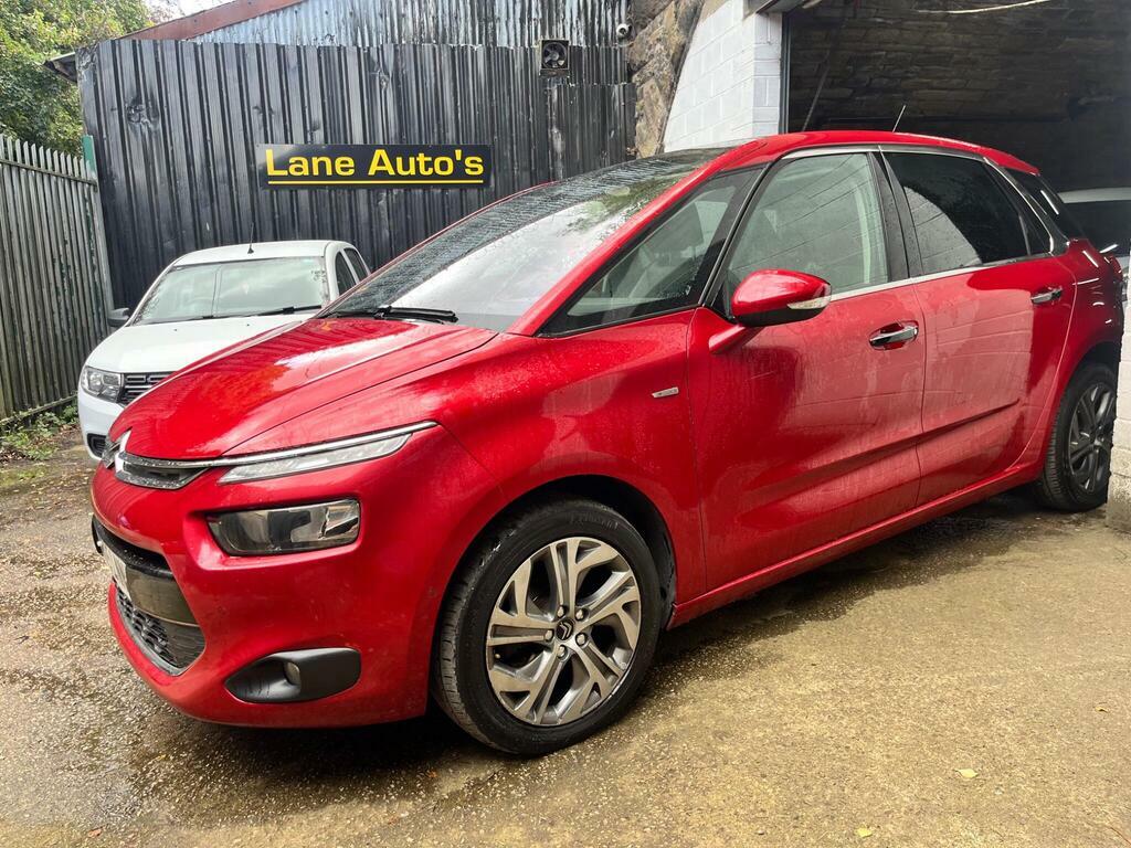 Citroen C4 Picasso 1.6 E-hdi Exclusive Euro 5 S S Red #5