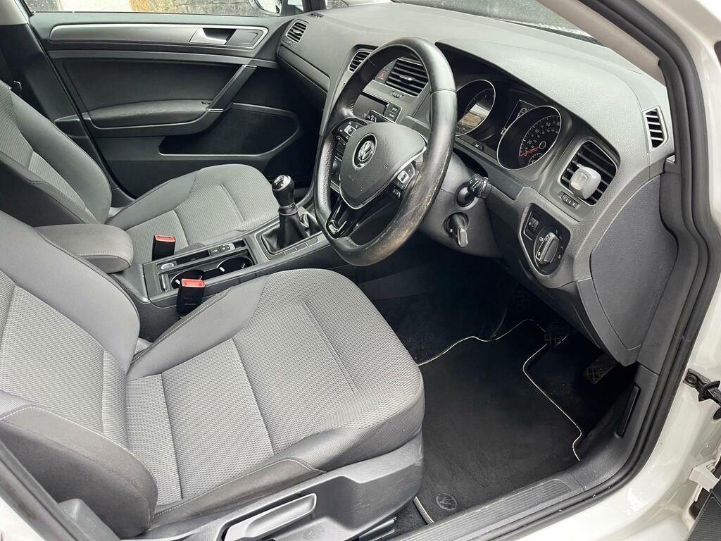 Volkswagen Golf 2.0 Tdi Sportline Estate Euro 5 White #16