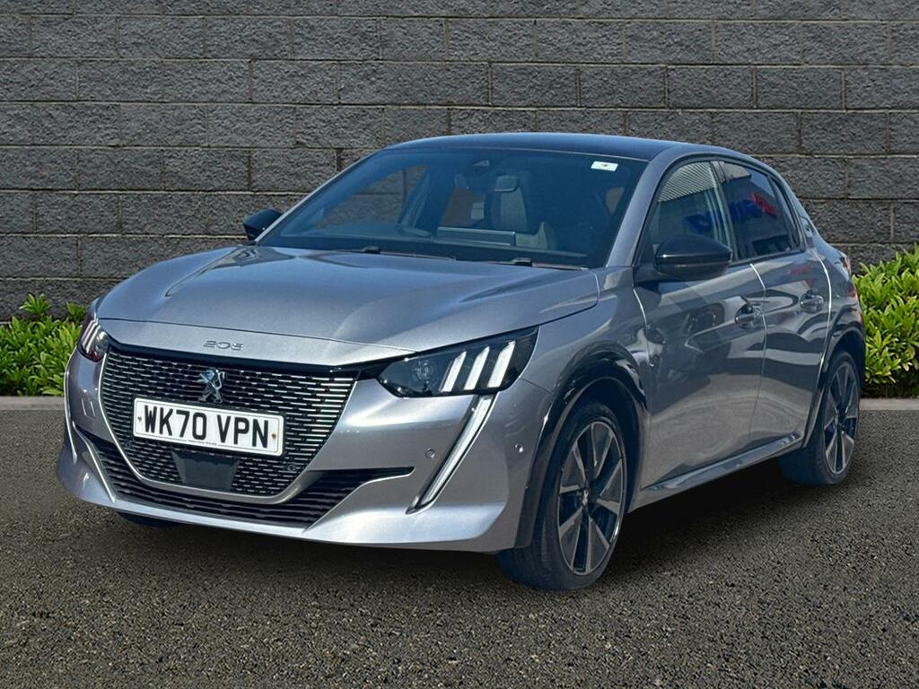 Peugeot e-208 50Kwh Gt Hatchback 136 Ps Grey #3