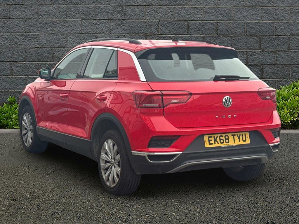 Volkswagen T-Roc 1.5 Tsi Gpf Evo Se Suv Dsg Euro 6 Ss Red #5