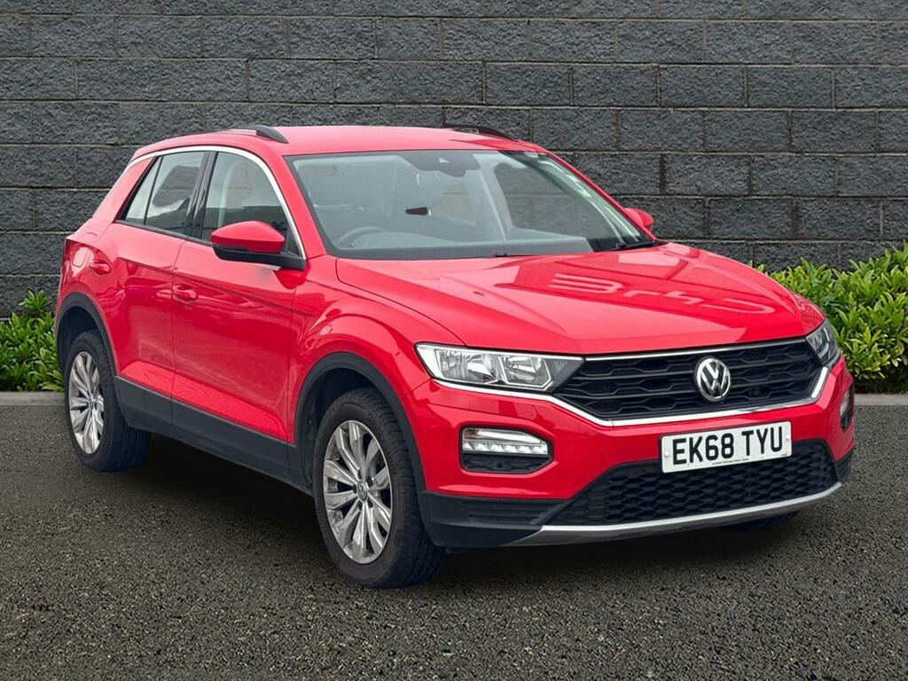 Volkswagen T-Roc 1.5 Tsi Gpf Evo Se Suv Dsg Euro 6 Ss Red