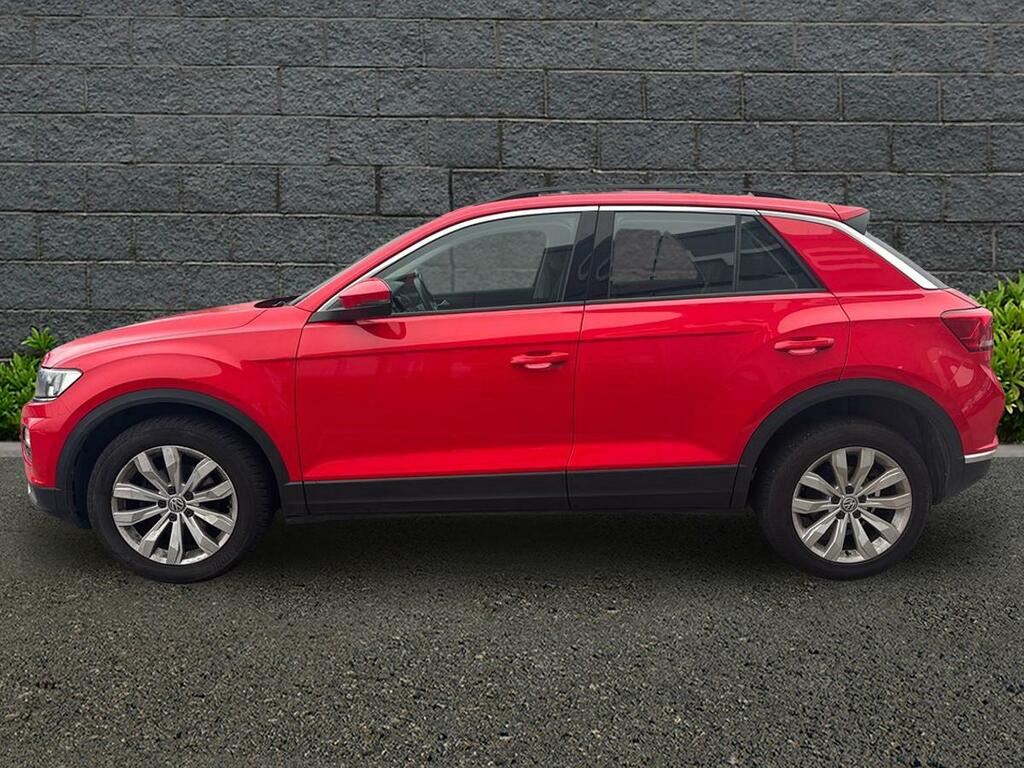 Volkswagen T-Roc 1.5 Tsi Gpf Evo Se Suv Dsg Euro 6 Ss Red #4