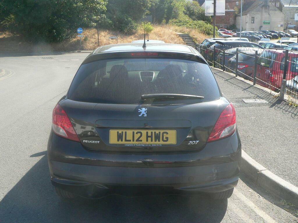 Peugeot 207 1.4 Vti Sportium Euro 5 Black #6