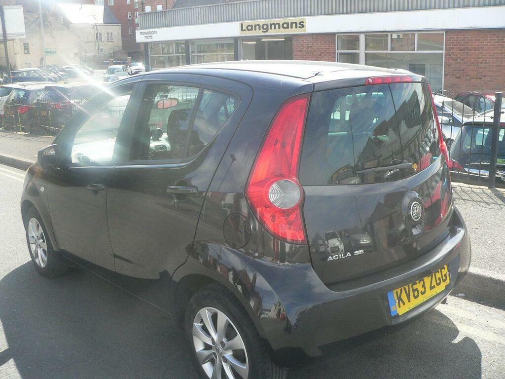 Vauxhall Agila 1.2 Vvt Ecoflex Se Euro 5 Black #4