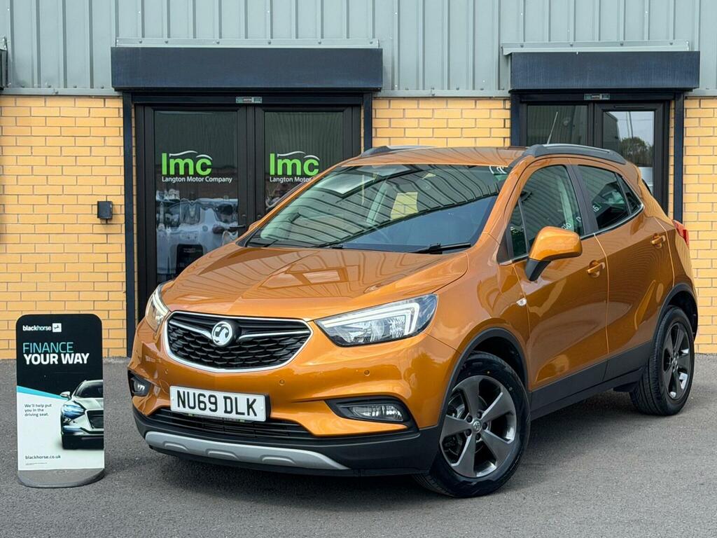 Vauxhall Mokka X Suv 1.4I Turbo Ecotec Elite Nav Euro 6 Ss NU69DLK Orange