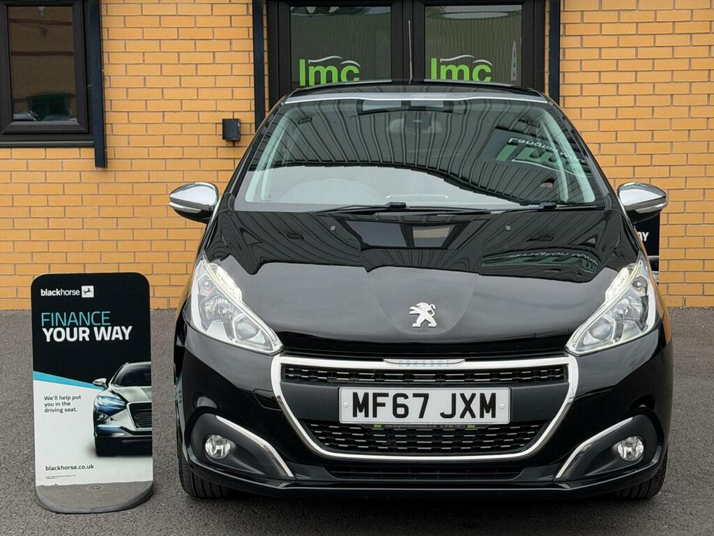 Peugeot 208 Hatchback 1.2 Puretech Allure Premium Euro 6 MF67JXM Black #4