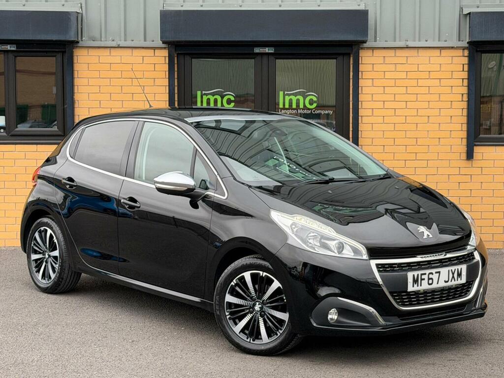 Peugeot 208 Hatchback 1.2 Puretech Allure Premium Euro 6 MF67JXM Black #6