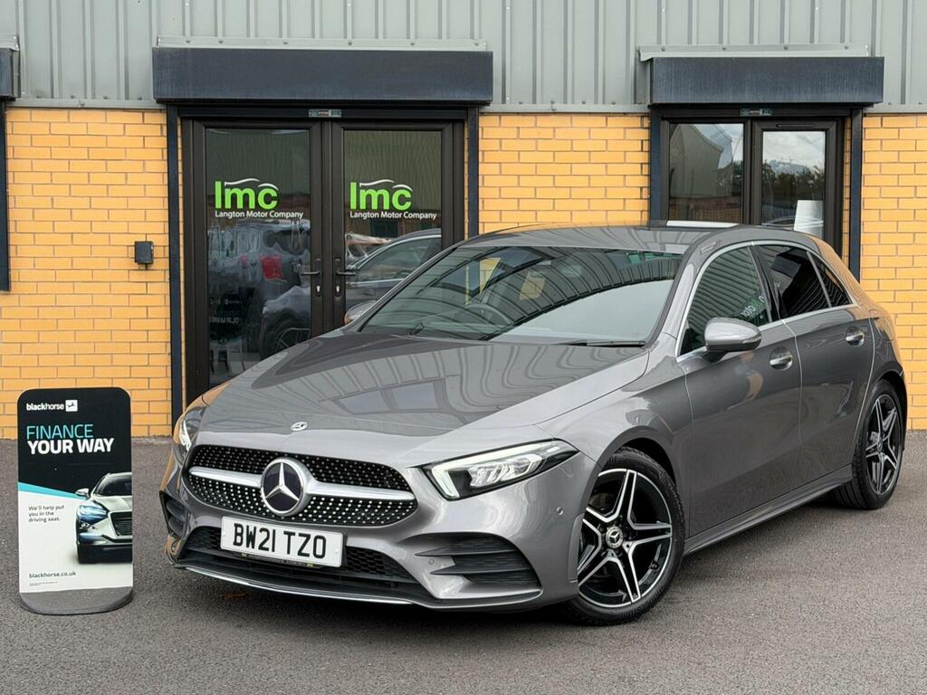 Mercedes-Benz A Class Hatchback 1.3 A200 Amg Line Executive Euro 6 S Grey