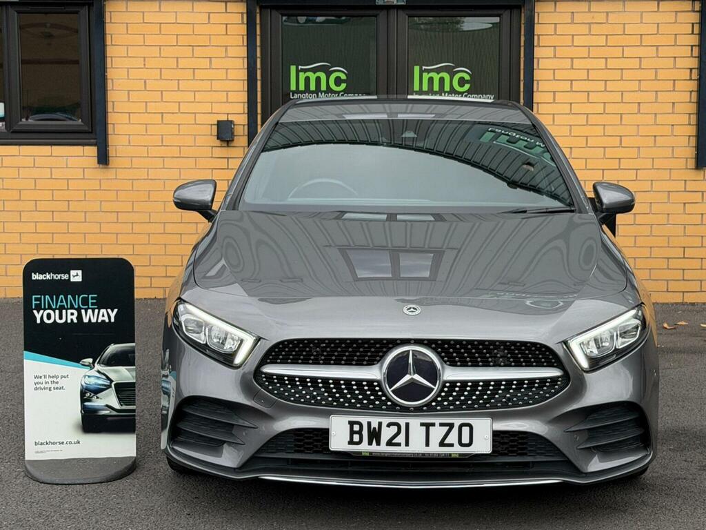 Mercedes-Benz A Class Hatchback 1.3 A200 Amg Line Executive Euro 6 S Grey #4