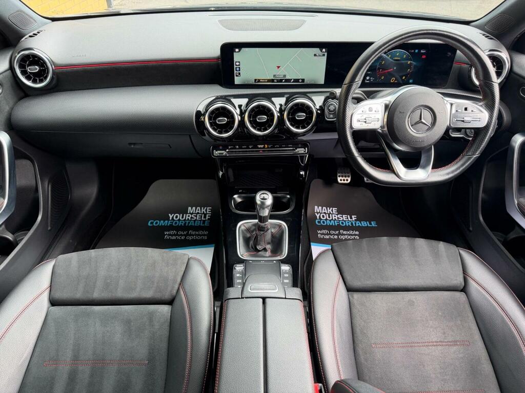 Mercedes-Benz A Class Hatchback 1.3 A200 Amg Line Executive Euro 6 S Grey #2