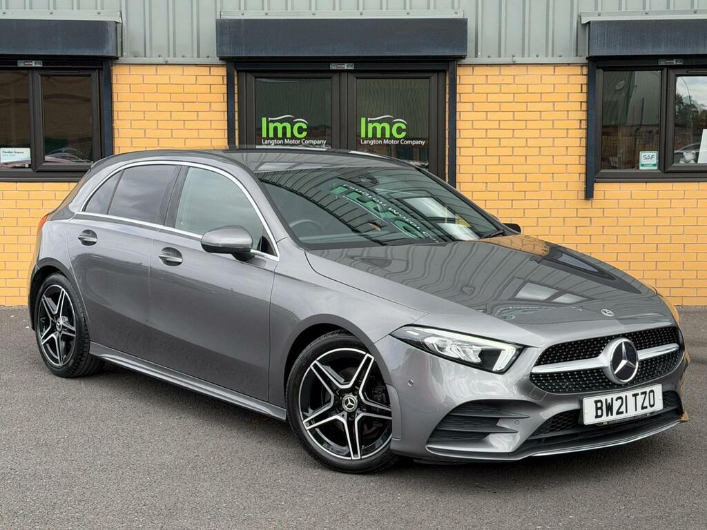 Mercedes-Benz A Class Hatchback 1.3 A200 Amg Line Executive Euro 6 S Grey #6