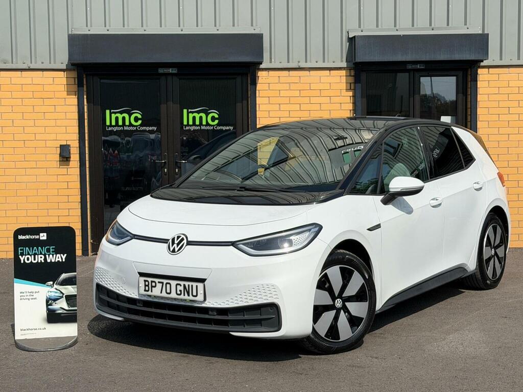 Volkswagen ID.3 Hatchback Pro Performance 58Kwh Family 2 White