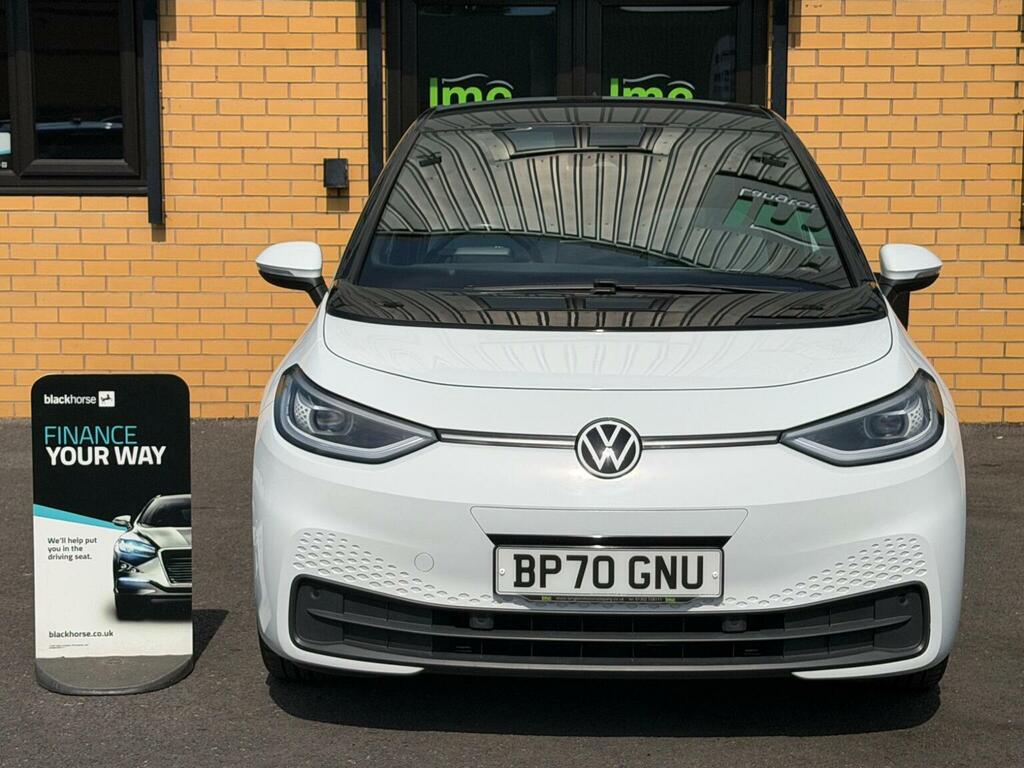 Volkswagen ID.3 Hatchback Pro Performance 58Kwh Family 2 White #4