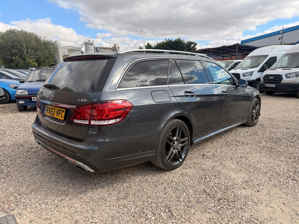 Mercedes-Benz E Class Saloon 2.1 E220 Cdi Amg Sport G-tronic Euro 5 S Silver #52