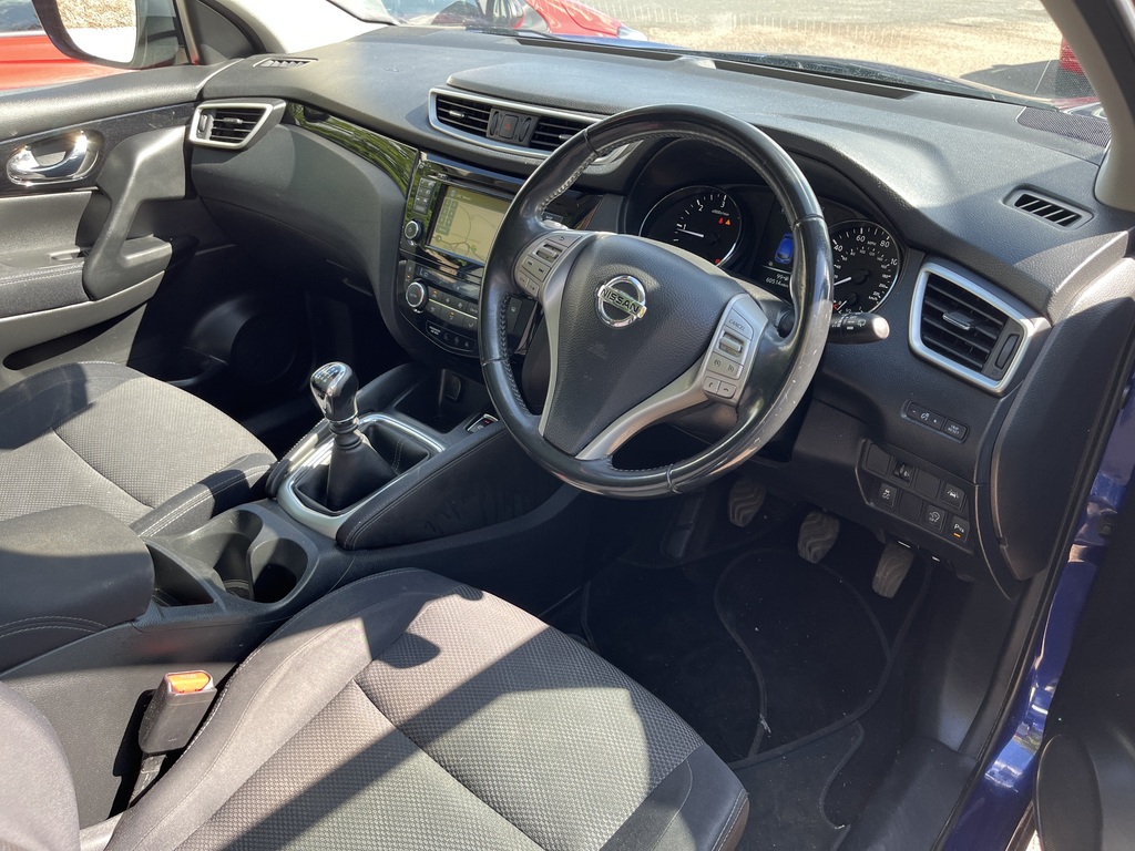 Nissan Qashqai 1.5 Dci N-tec SJ65YHZ Blue #2