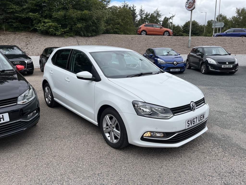 Volkswagen Polo 1.2 Tsi Match Edition White