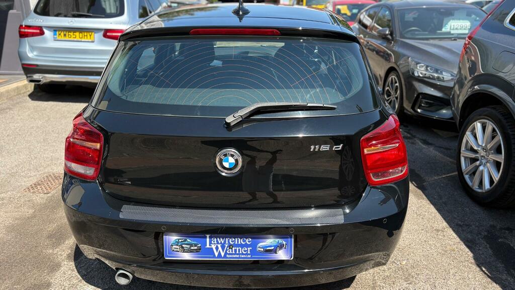 BMW 1 Series 2.0 116D Es Euro 5 Ss Black #6