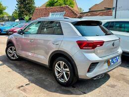 Volkswagen T-Roc 2.0 Tdi R-line Dsg Euro 6 Ss Silver #5