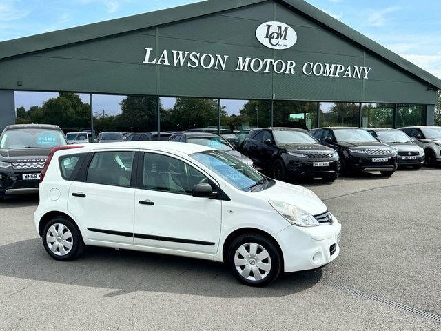 Nissan Note 1.4 16V Visia Hatchback Euro 5 White #4