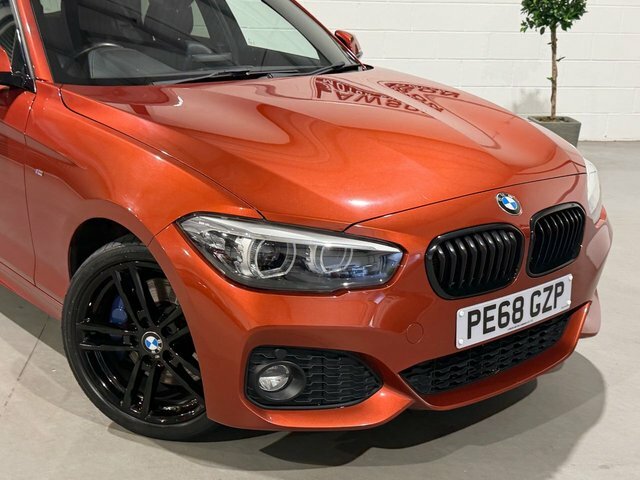 BMW 1 Series 1.5 116D M Sport Shadow Edition Hatchback Dies Orange #4