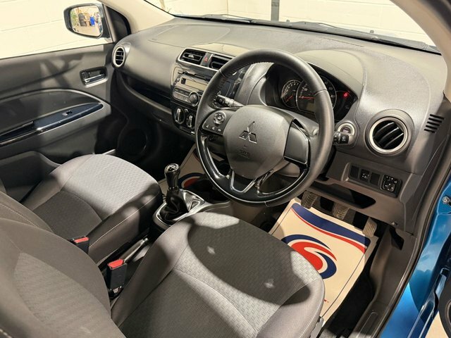 Mitsubishi Mirage 1.2 3 Hatchback Euro 6 S S 79 Blue #2