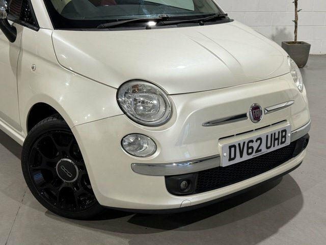 Fiat 500 1.2 Lounge Hatchback Euro 5 S S White #6