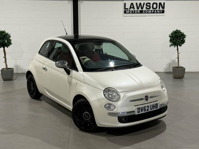 Fiat 500 1.2 Lounge Hatchback Euro 5 S S White #5