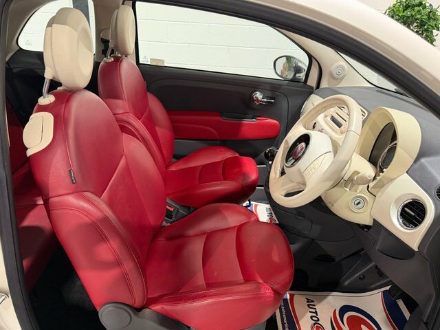 Fiat 500 1.2 Lounge Hatchback Euro 5 S S White #2