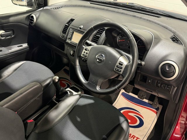 Nissan Note 1.4 16V N-tec Hatchback Euro 5 Red #3