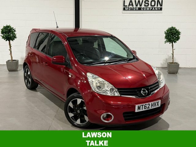 Nissan Note 1.4 16V N-tec Hatchback Euro 5 Red