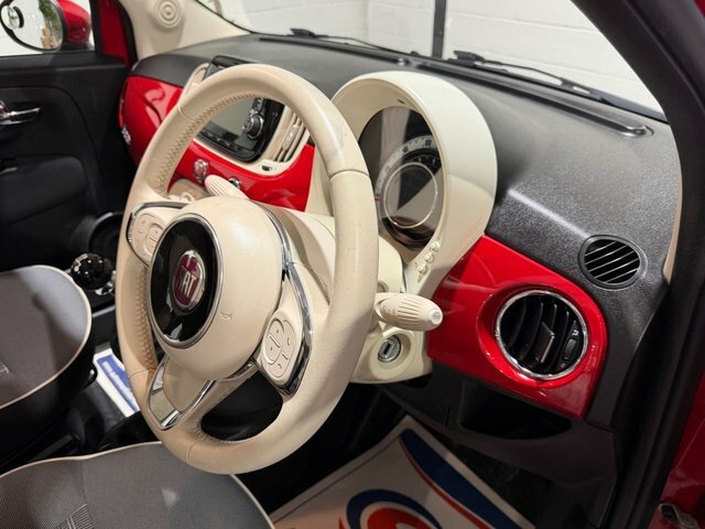 Fiat 500 1.2 Lounge Hatchback Euro 6 S S Red #5