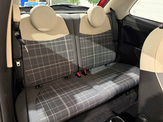 Fiat 500 1.2 Lounge Hatchback Euro 6 S S Red #3