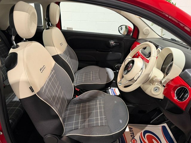 Fiat 500 1.2 Lounge Hatchback Euro 6 S S Red #2