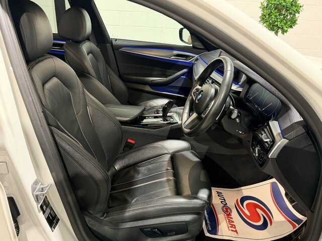 BMW 5 Series 2.0 530I Gpf M Sport Saloon Euro 6 White #2