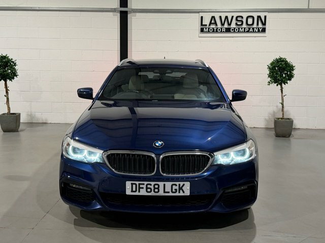 BMW 5 Series 2.0 520D M Sport Touring Euro 6 Ss Black #47
