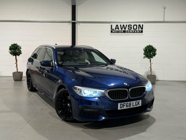 BMW 5 Series 2.0 520D M Sport Touring Euro 6 Ss Black #46