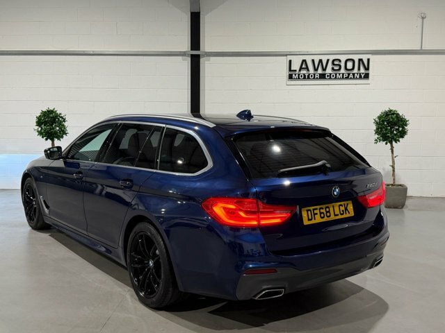 BMW 5 Series 2.0 520D M Sport Touring Euro 6 Ss Black #63