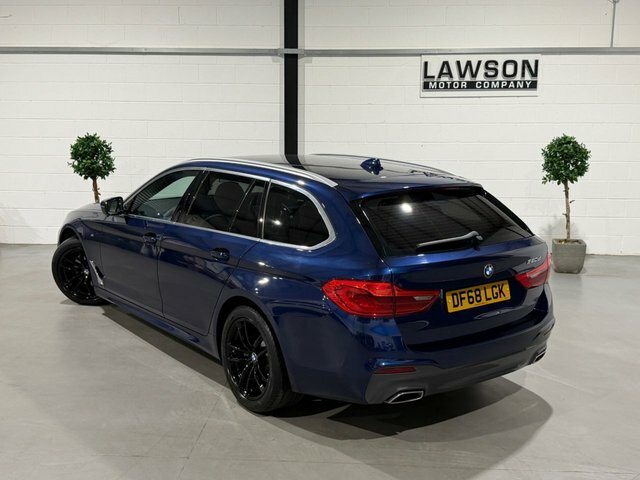 BMW 5 Series 2.0 520D M Sport Touring Euro 6 Ss Black #23
