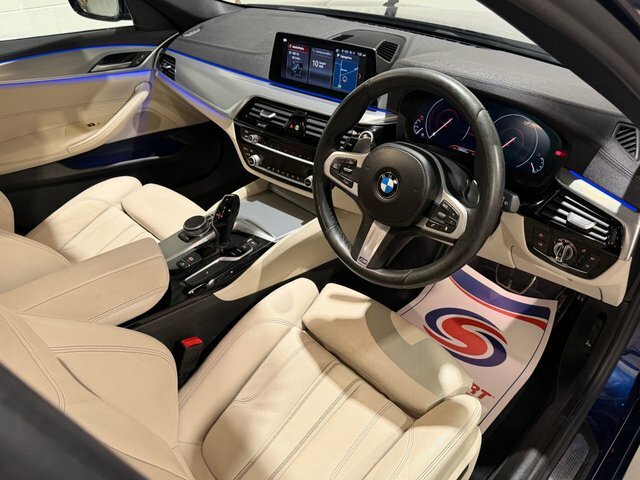 BMW 5 Series 2.0 520D M Sport Touring Euro 6 Ss Black #10